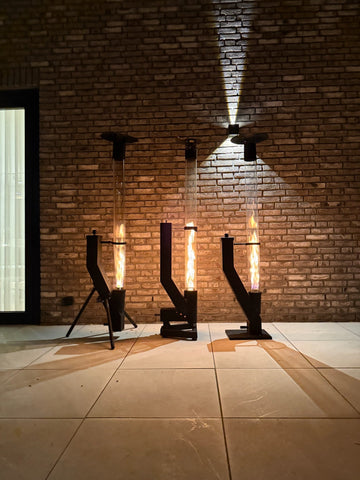 Rimelig gassfri utendørs oppvarming med en Flamesa pelletskamin