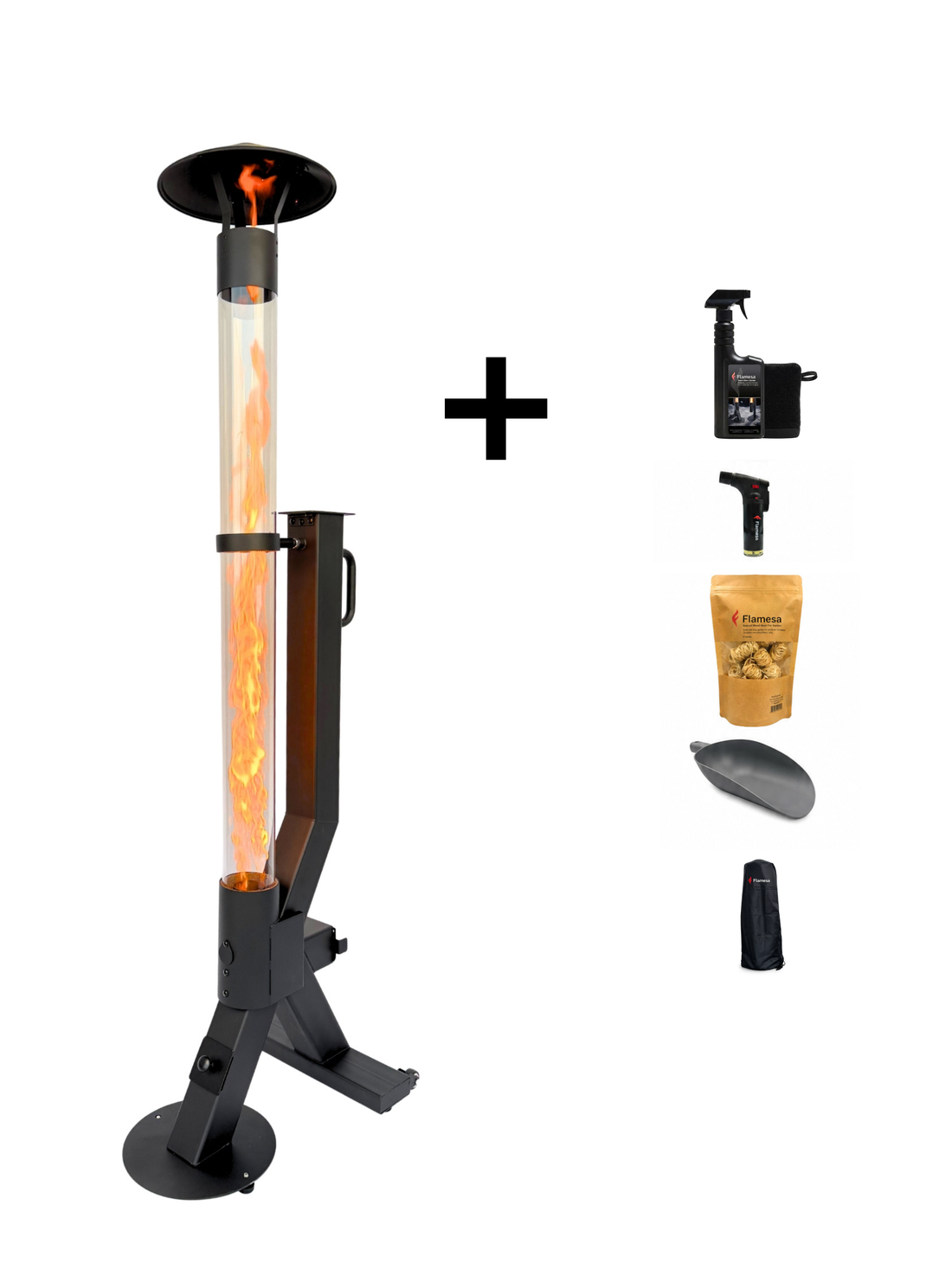 Pelletovn Flamesa® Flare startsett inkl. tilbehør