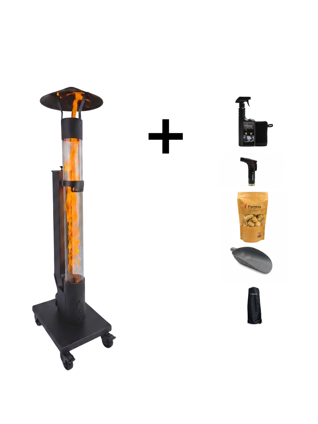 Pelletovn Flamesa® Avara startsett inkl. tilbehør