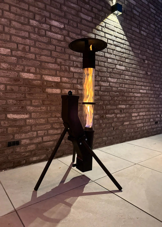 Flamesa Magnus Compact - Kompakt pelletovn for balkong og veranda