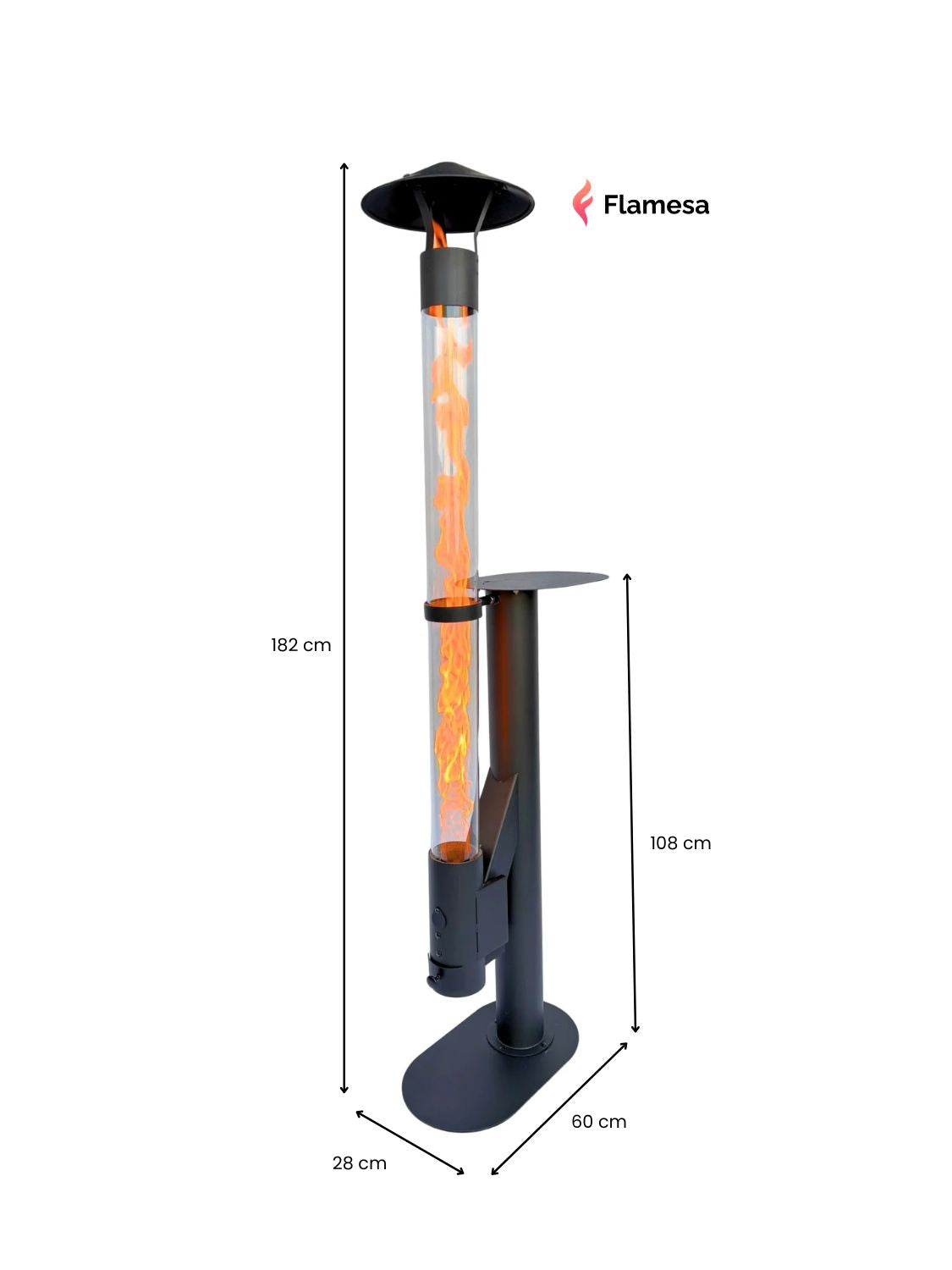 Pelletovn Flamesa® Lumina startsett inkl. tilbehør