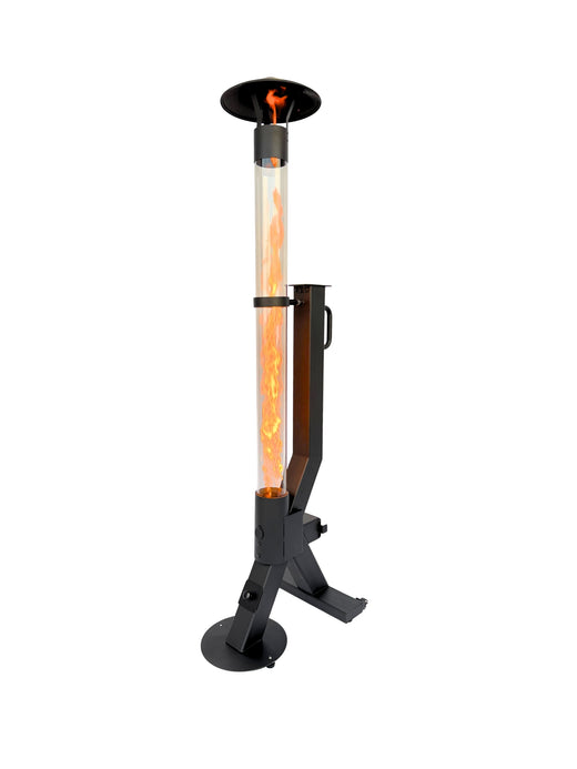 Flamesa® Flare – Mobil terrassevarmer med pellets