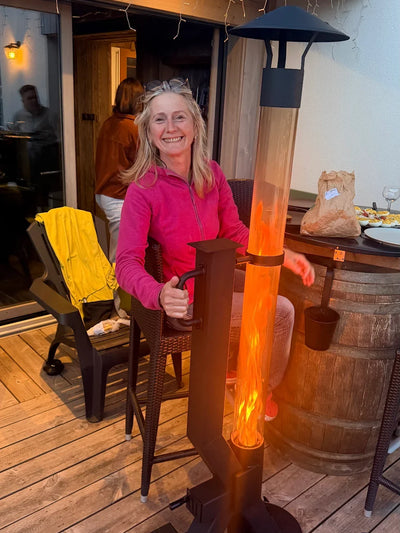 Vi er veldig fornøyde. Det blir skikkelig koselig.