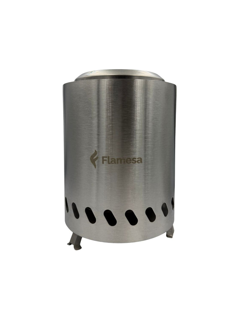 Flamesa® Vulcan – Tafelmodell pellet ildkurv for utendørs bruk