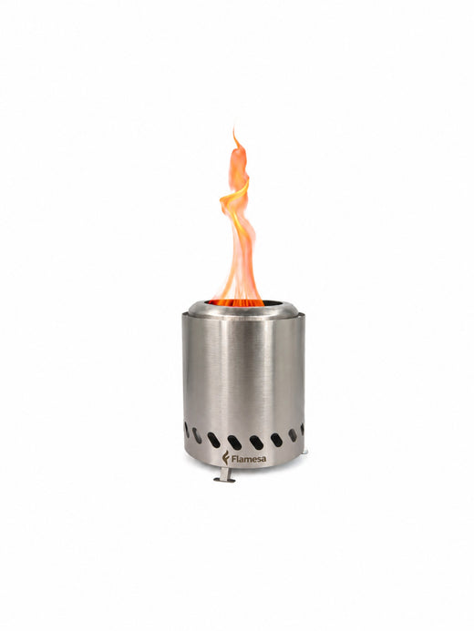 Flamesa® Vulcan – Tafelmodell pellet ildkurv for utendørs bruk